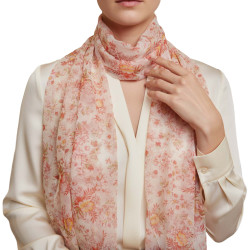 L’étole fleurs anglaises