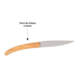Le coffret 6 couteaux français