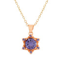 Le pendentif étoile d’améthystes