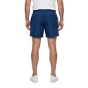 Short de bain bleu uni