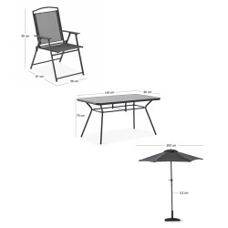 Ensemble de jardin Soleado