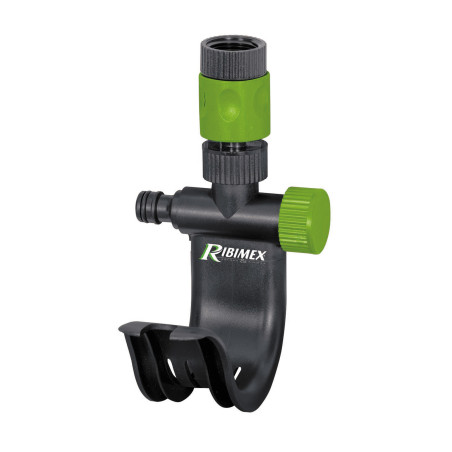 Support robinet pour tuyau avec raccord