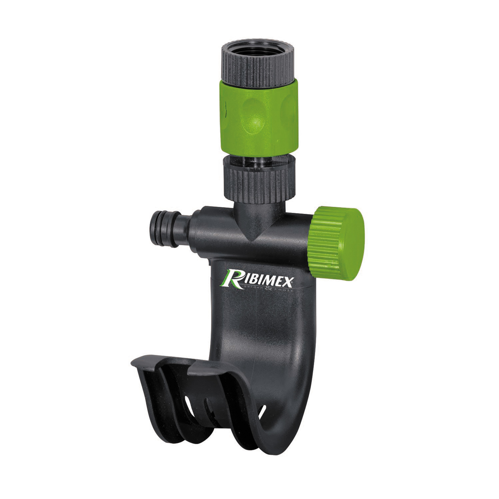 Support robinet pour tuyau avec raccord