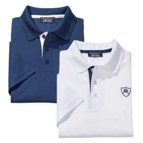 Polos microfibre - les 2