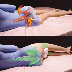 Coussin de jambes mémoire de forme