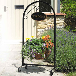 Jardinière de bienvenue