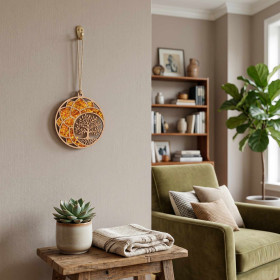 Les décorations en ambre et bois