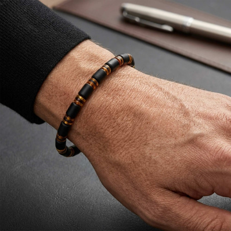 Le bracelet ambre pour homme
