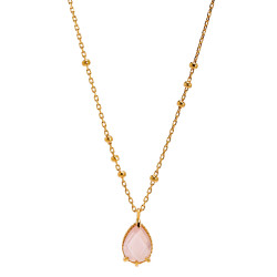 Le pendentif quartz rose