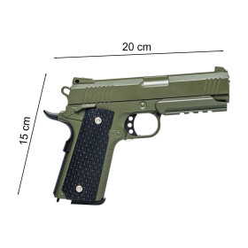 Le pistolet Colt 1911 Warrior à billes