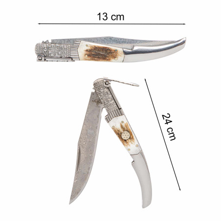 Le couteau bois de cerf