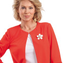 La broche fleur de nacre