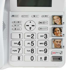 Téléphone-répondeur  fixe confort