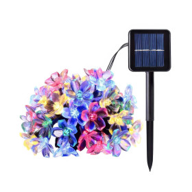 Guirlande solaire “ Fleurs de lumière ”