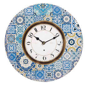 L’horloge carreaux de ciment