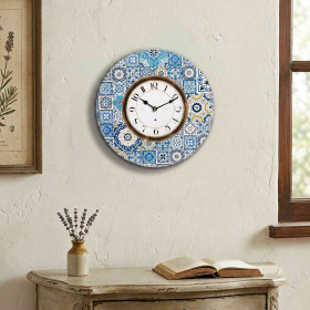 L’horloge carreaux de ciment