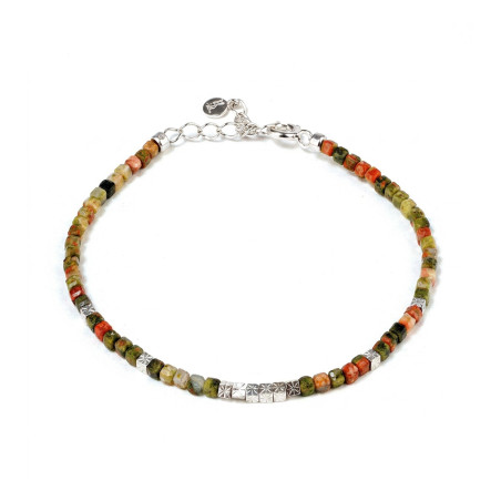 Le bracelet en unakite
