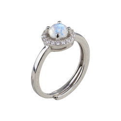 La bague pierre de lune