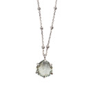 Le pendentif améthyste verte