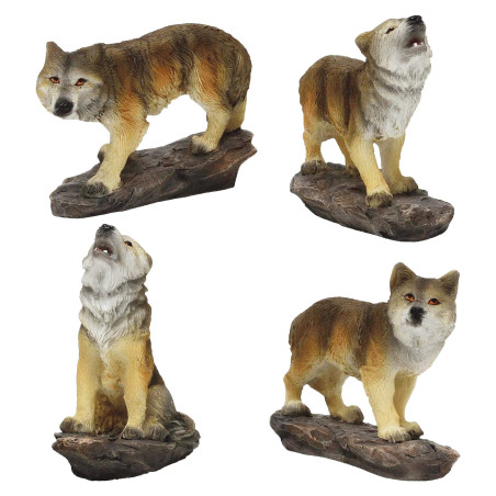 Les 4 loups gris