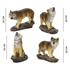 Les 4 loups gris