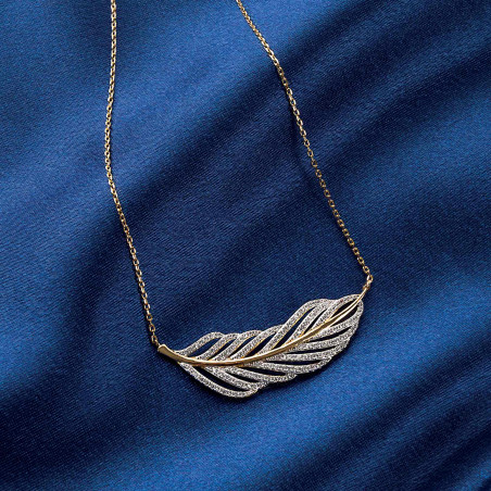 Le collier plume