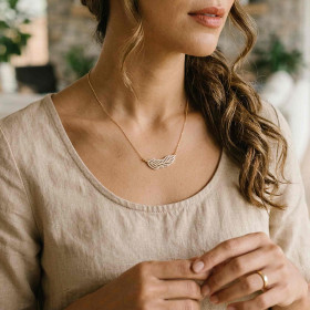 Le collier plume