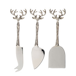 Les 3 couteaux à fromage Grand Cerf