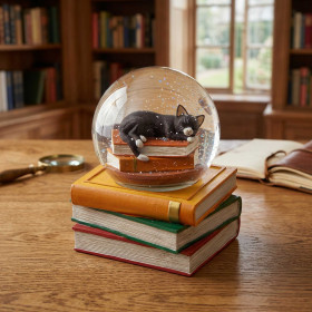 La boîte à musique chat