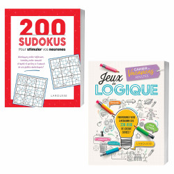 Jeux de logique + 200 sudokus pour stimuler vos neurones