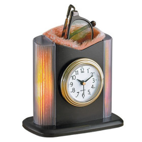 Pendulette porte-lunettes lumineuse, par l’Homme Moderne.