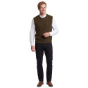 Pull sans manches torsades (2)