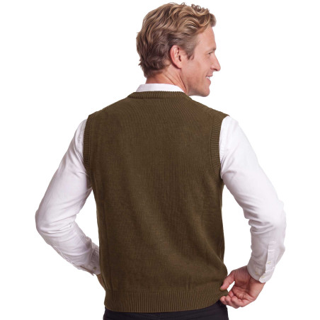Pull sans manches torsades (3)