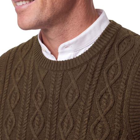 Pull sans manches torsades (4)