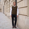 Pull sans manches torsades (6)