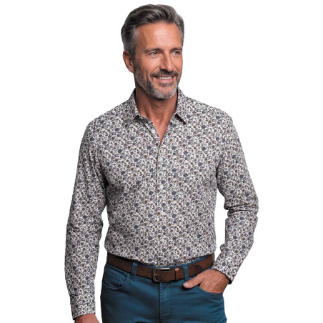 Chemise imprimée floréal