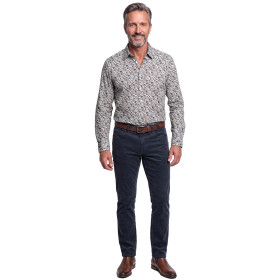 Chemise imprimée floréal (2)