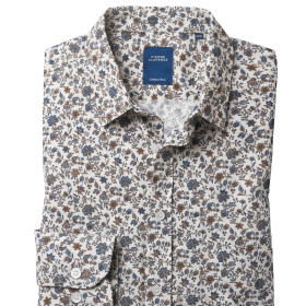 Chemise imprimée floréal (5)
