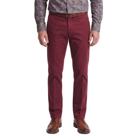 Pantalon chino émerisé