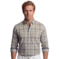 Chemise carreaux pastel