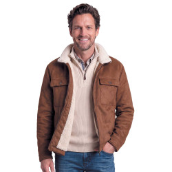 Veste micro-skin sherpa