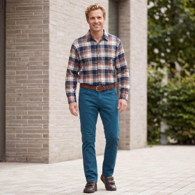 Pantalon twill de coton (6)