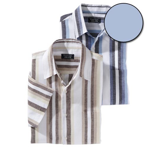 Chemisette Rayée Freshness Bleu