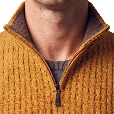 Pull maille torsades - les 2 (8)