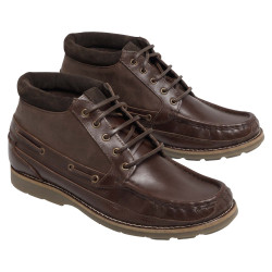 Chaussures bateaux montantes