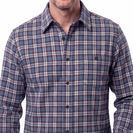 Chemise bleu cardiff carreaux (3)
