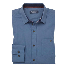 Chemise bleu cardiff uni (4)