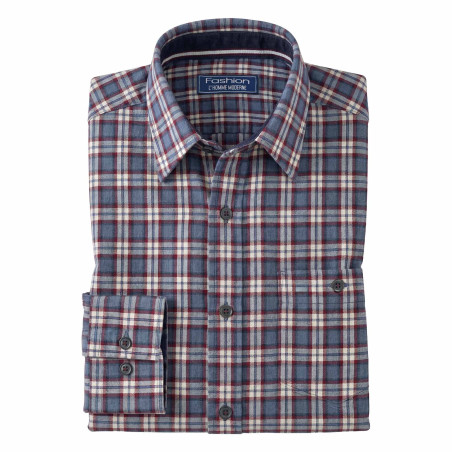 Chemise bleu cardiff - les 2 (de même taille) (6)