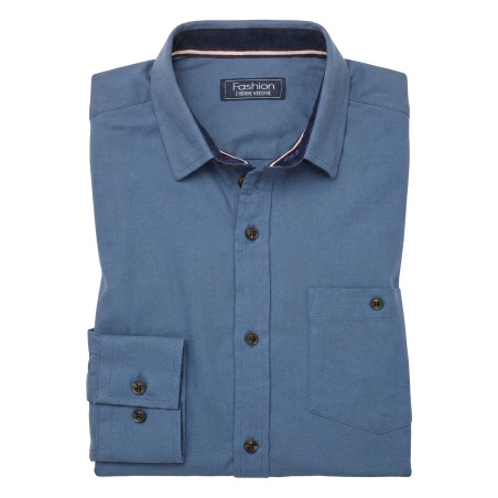 Chemise bleu cardiff - les 2 (de même taille) (7)