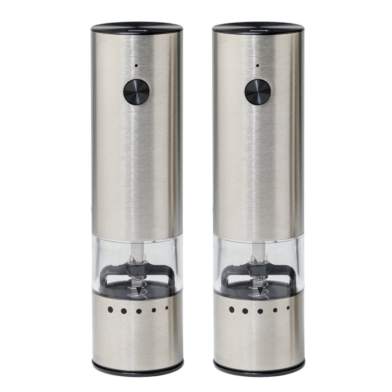 Duo sel & poivre rechargeable